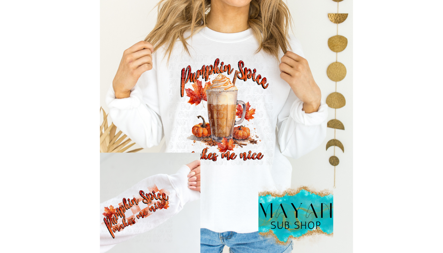 Pumpkin Spice Sweatshirt - Mayan Sub Shop