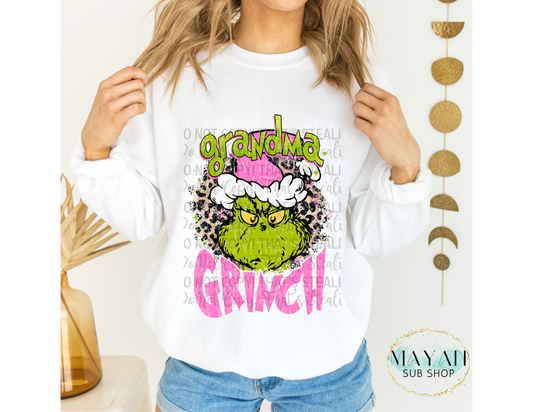 Grandma mean one sweatshirt. -Mayan Sub Shop