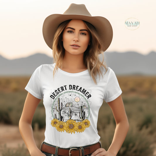 Desert dreamer shirt. -Mayan Sub Shop