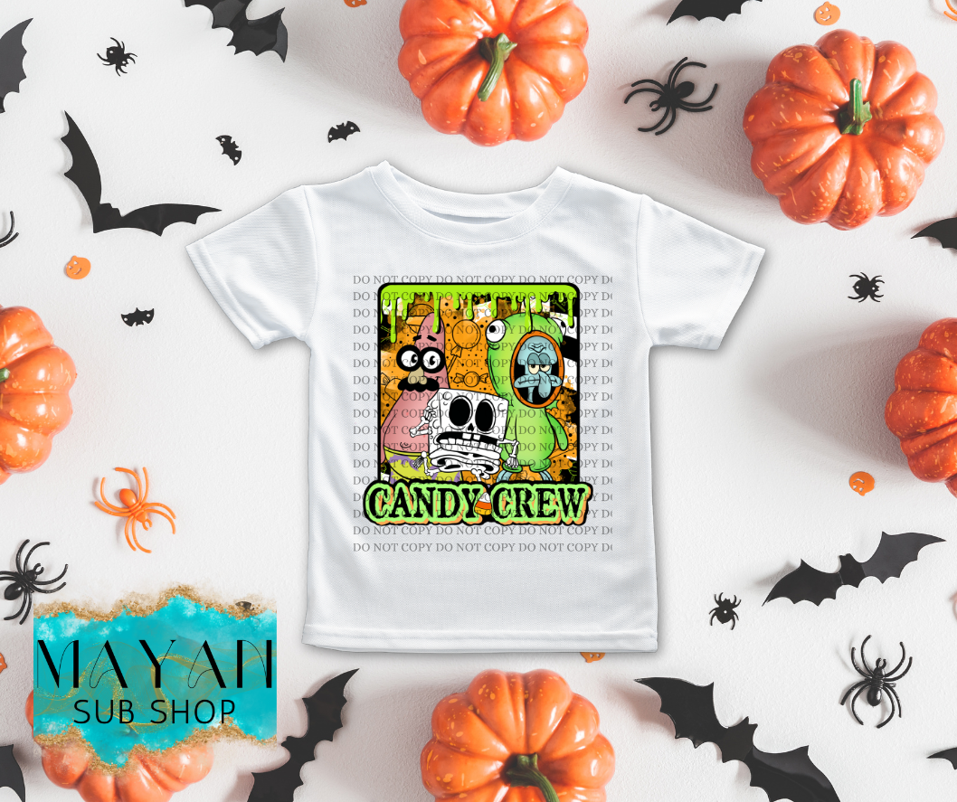 Candy crew kids shirt. -Mayan Sub Shop