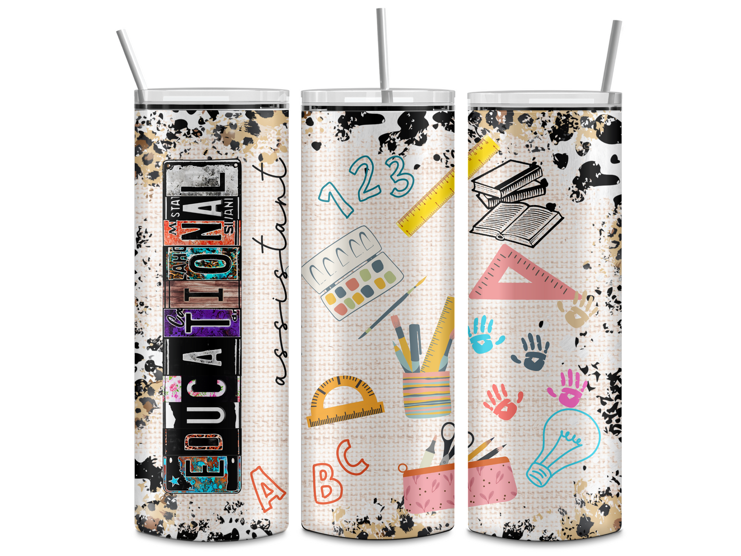 Educational assistant tumbler. -Mayan Sub Shop