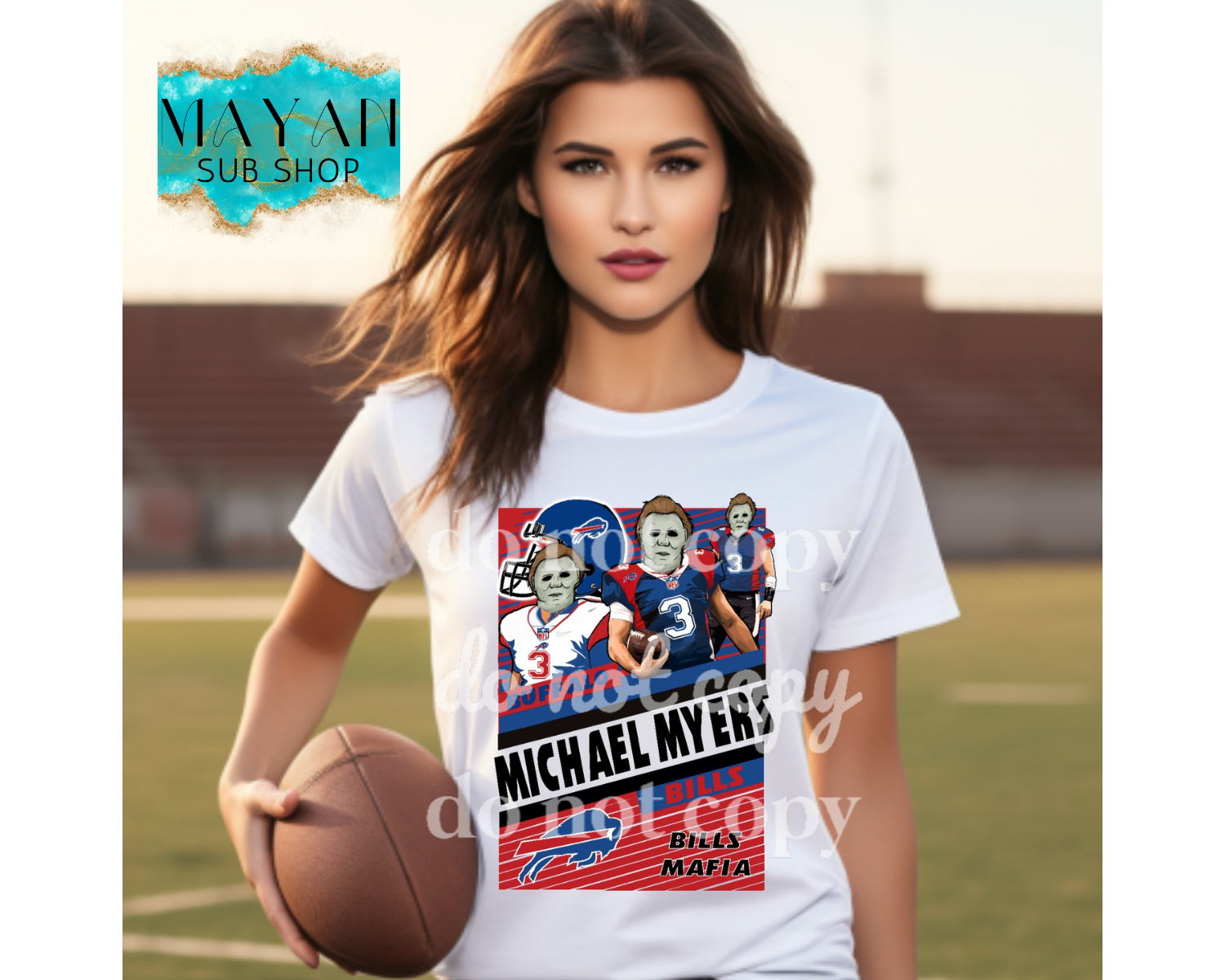 Football Mafia Buffalo shirt.- Mayan Sub Shop