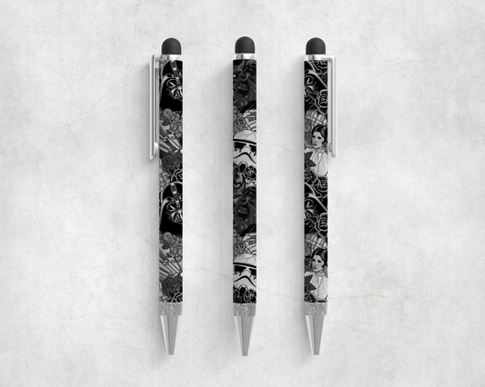 Space wars ballpoint pen. -Mayan Sub Shop