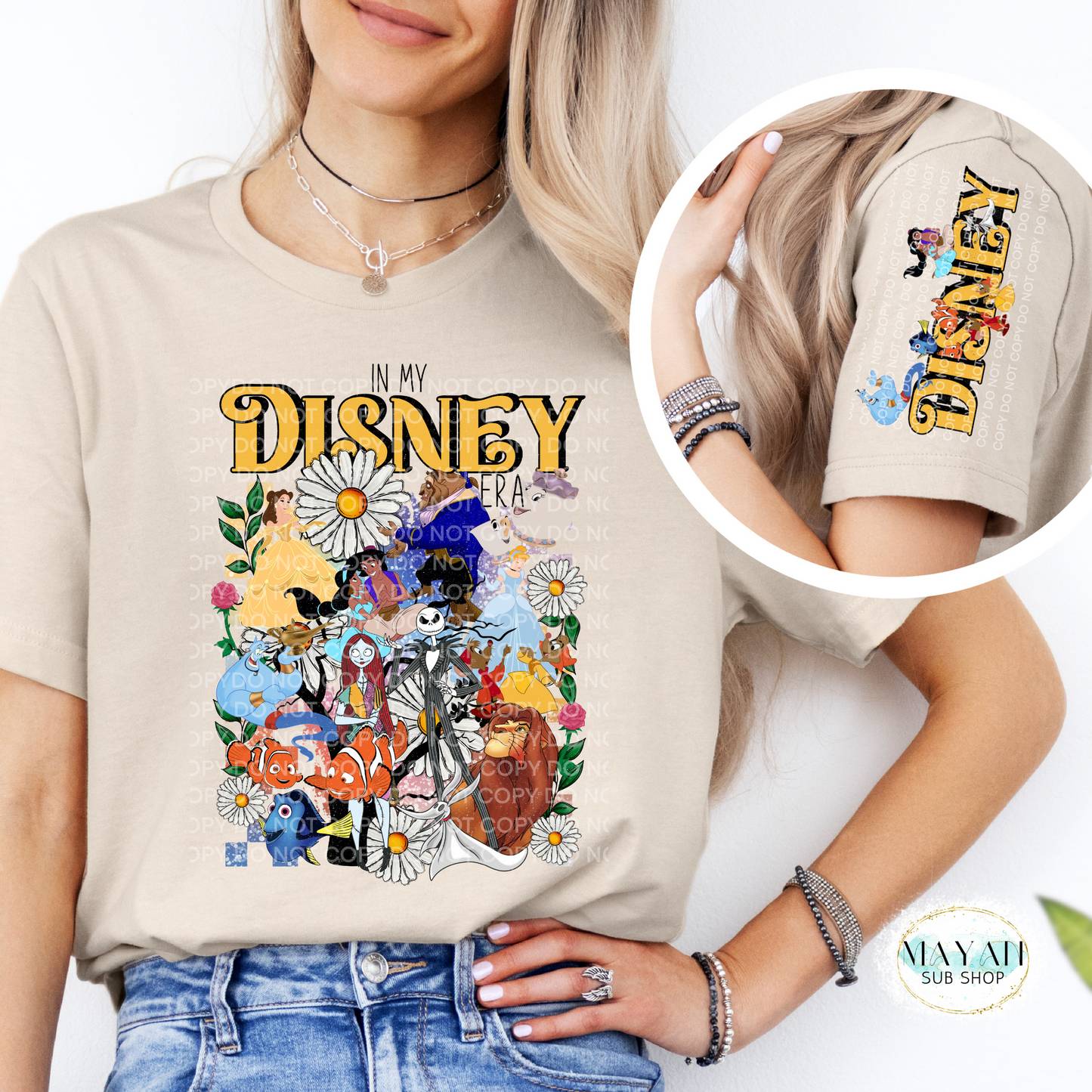 In My Disney Era Shirt w/ Sleeve Design