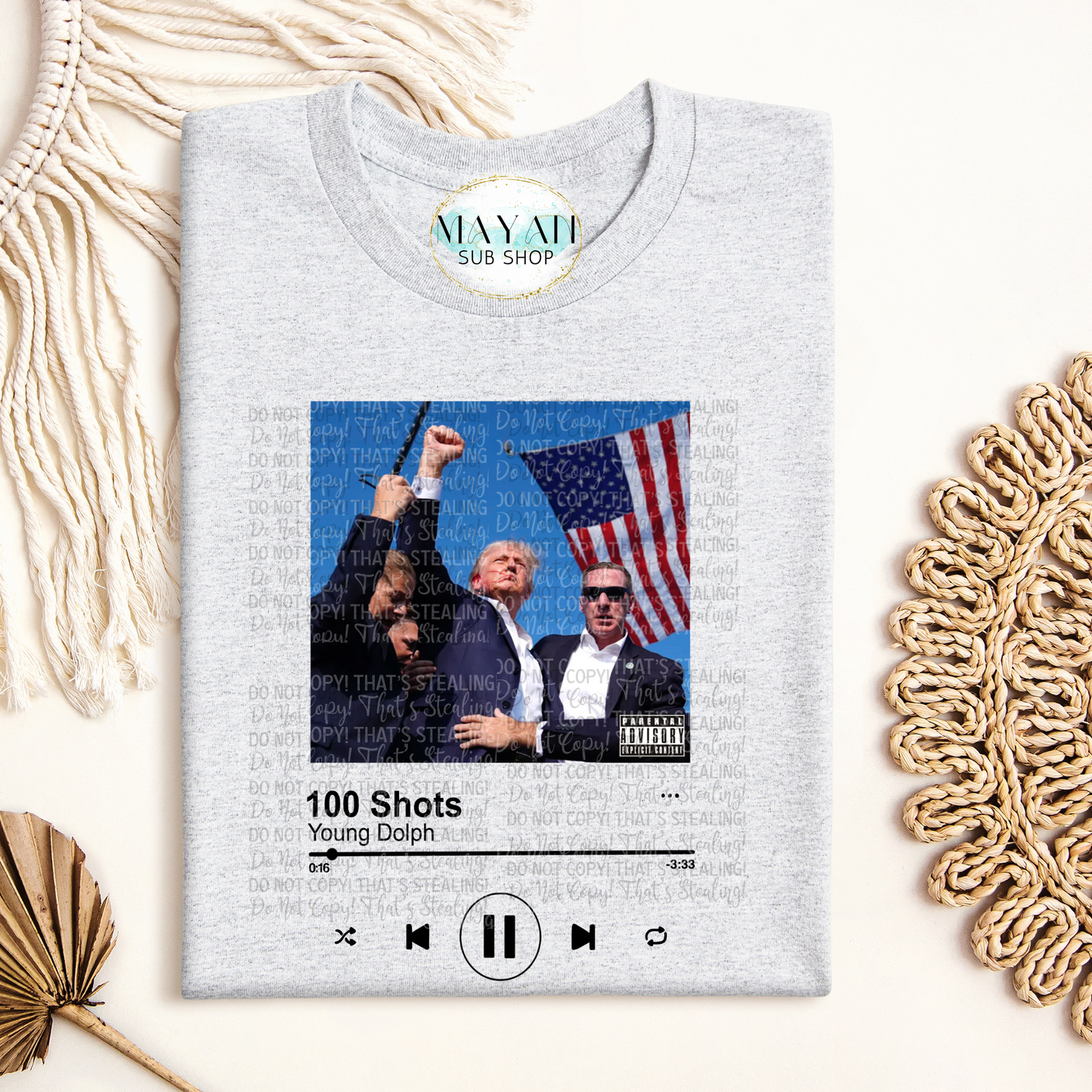 Trump 100S Song Shirt