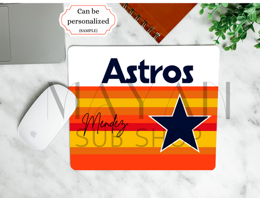 Astros vintage mouse pad - Mayan Sub Shop