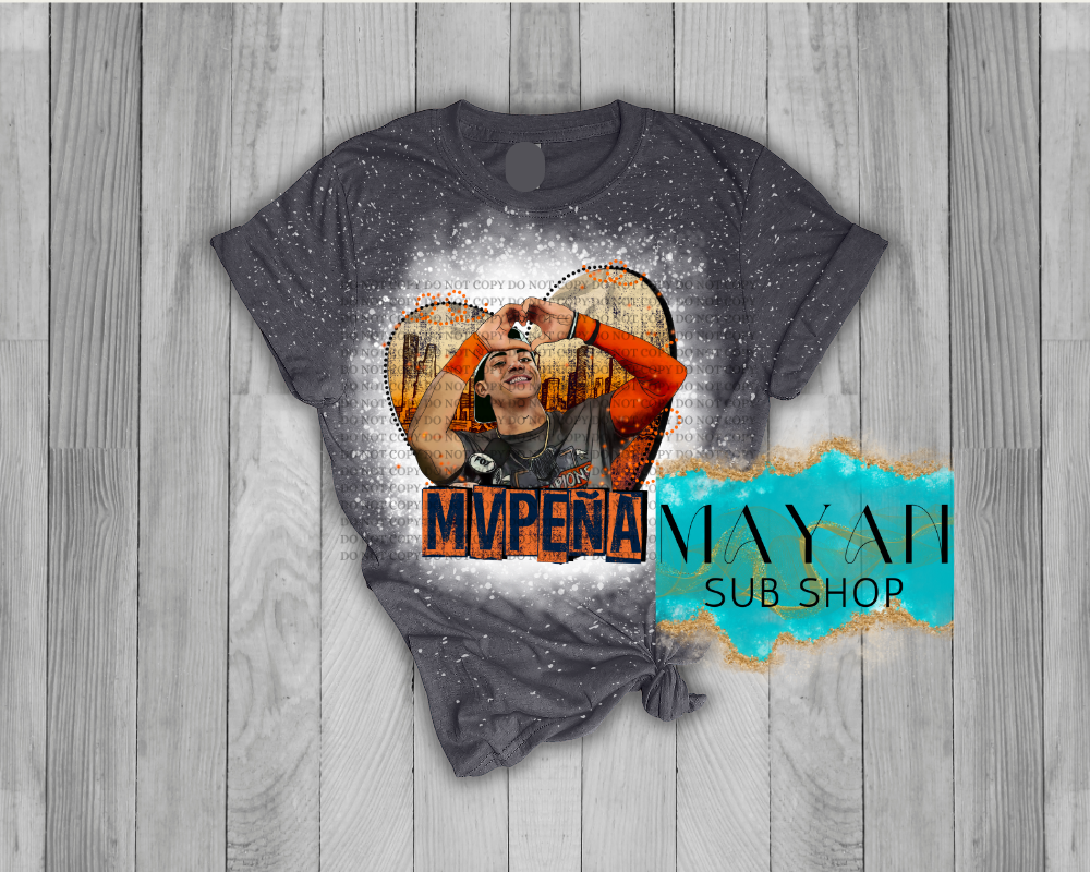 MVPena Bleached Shirt - Mayan Sub Shop