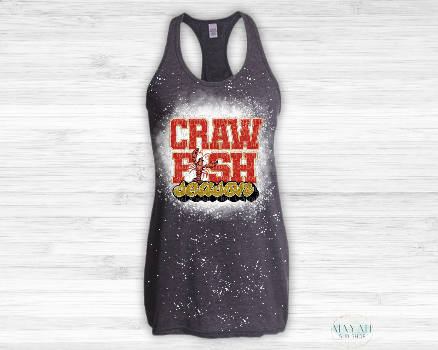 Crawfish Season Racerback Tank - Mayan Sub Shop