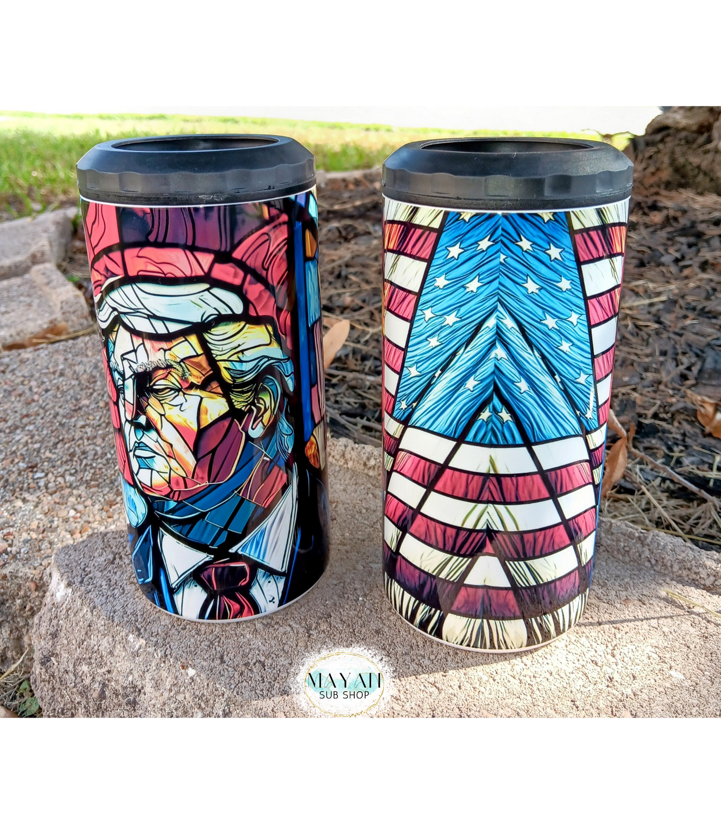 Trump 4-in-1 12 oz. Slim Can Cooler