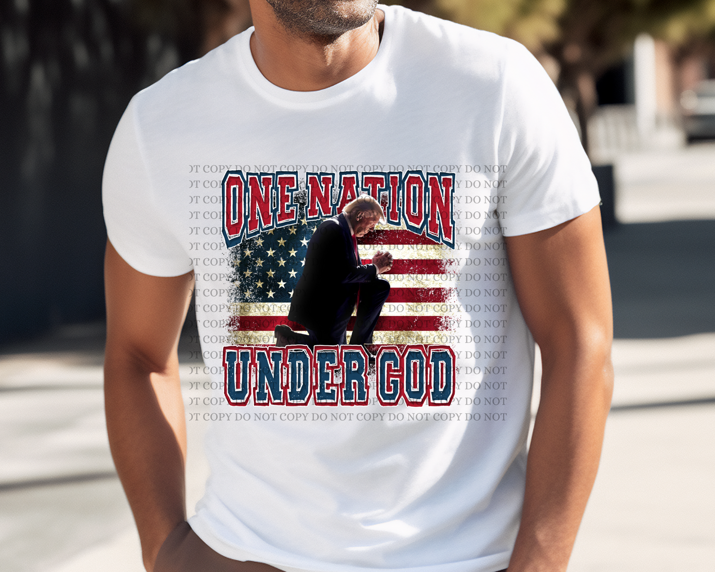 One nation under God shirt. - Mayan Sub Shop