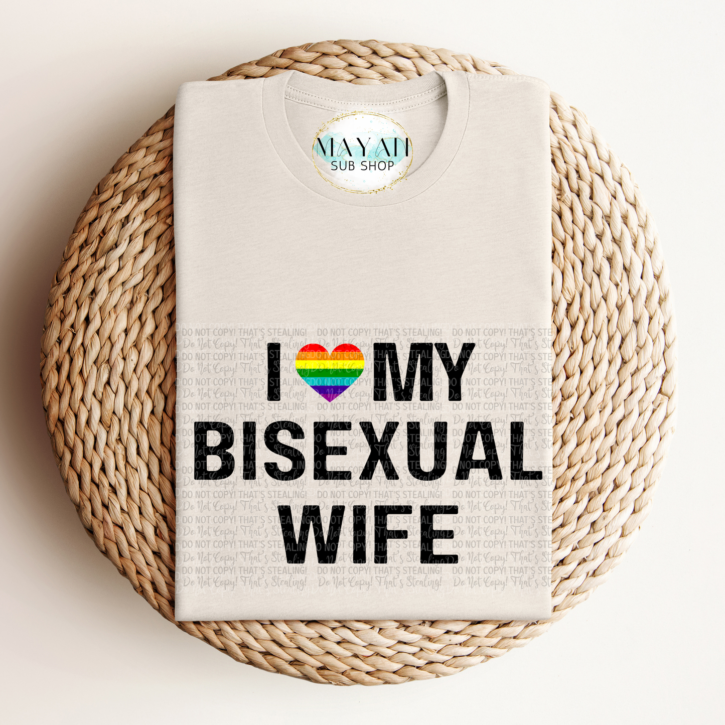 I Love My Wife LGBT Shirt