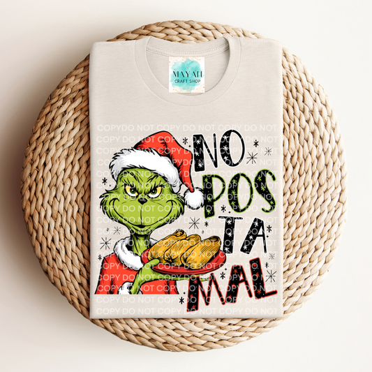 No pos tamal heather dust shirt. -Mayan Craft Shop