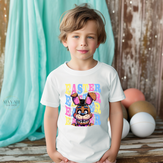 Easter Freddies kids shirt. -Mayan Sub Shop