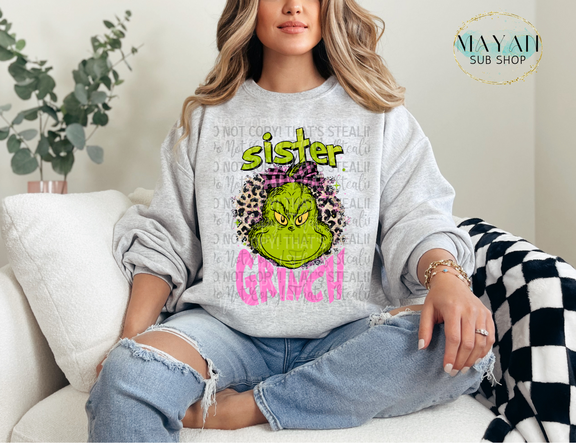 Sister Mean One Sweatshirt - Mayan Sub Shop