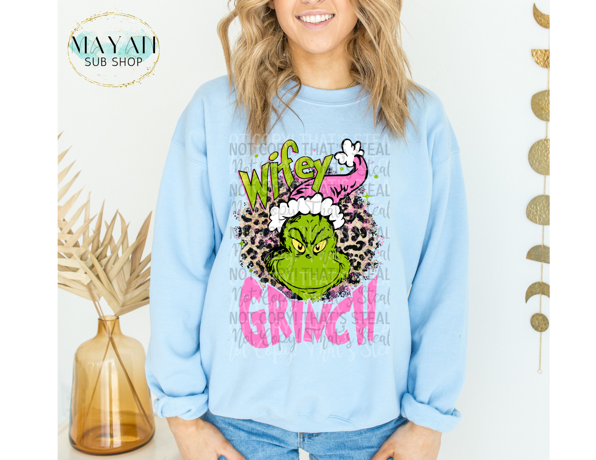 Wifey Mean One Sweatshirt - Mayan Sub Shop