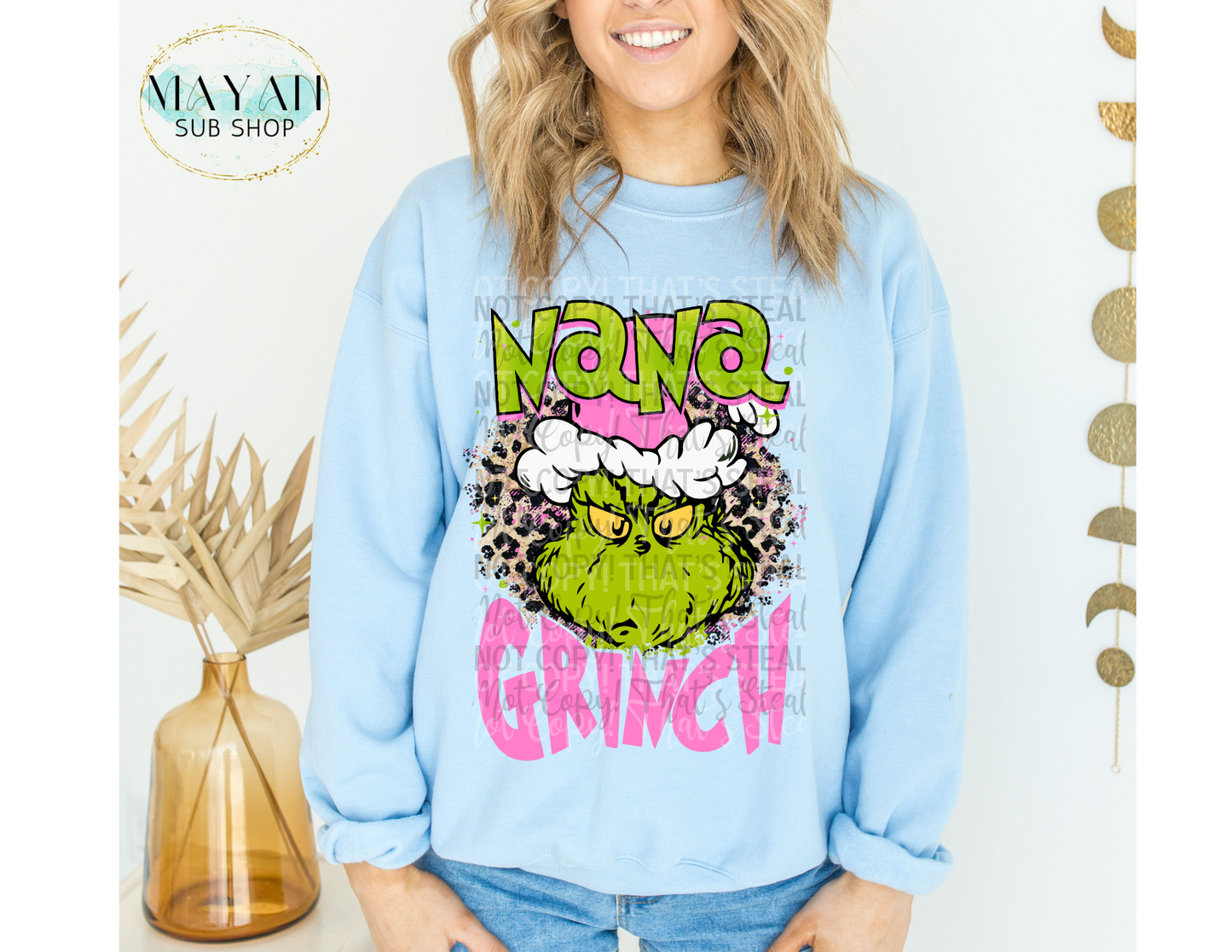 Nana Mean One Sweatshirt - Mayan Sub Shop