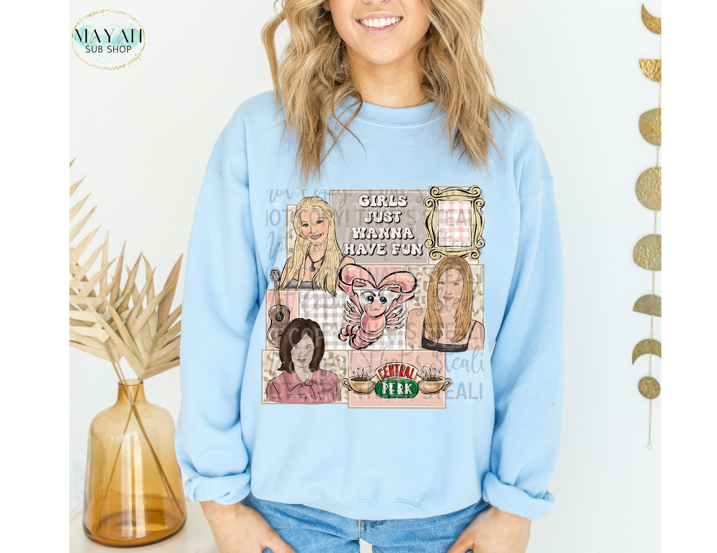 girlFRIENDS Sweatshirt - Mayan Sub Shop