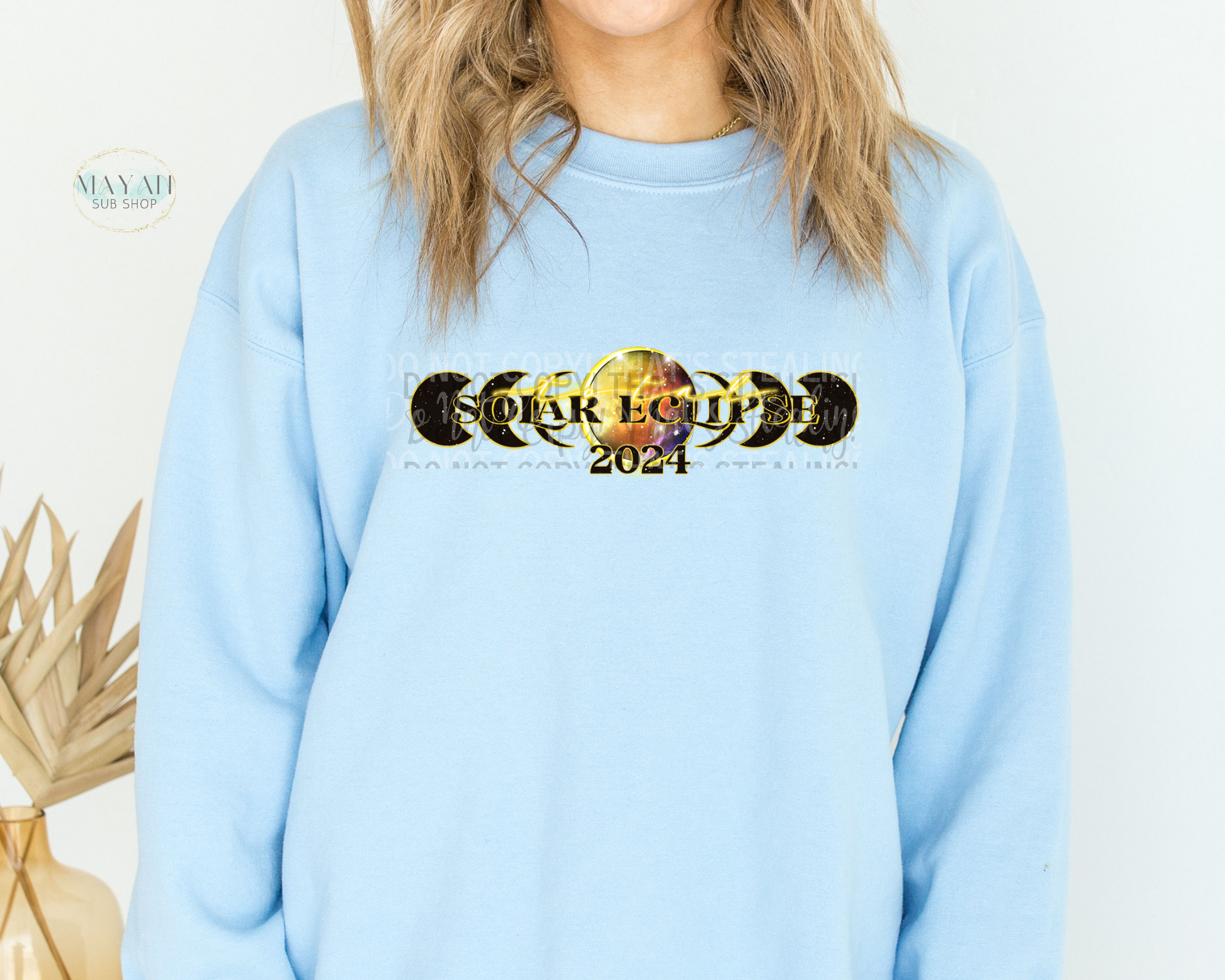 Solar Eclipse 2024 Sweatshirt - Mayan Sub Shop