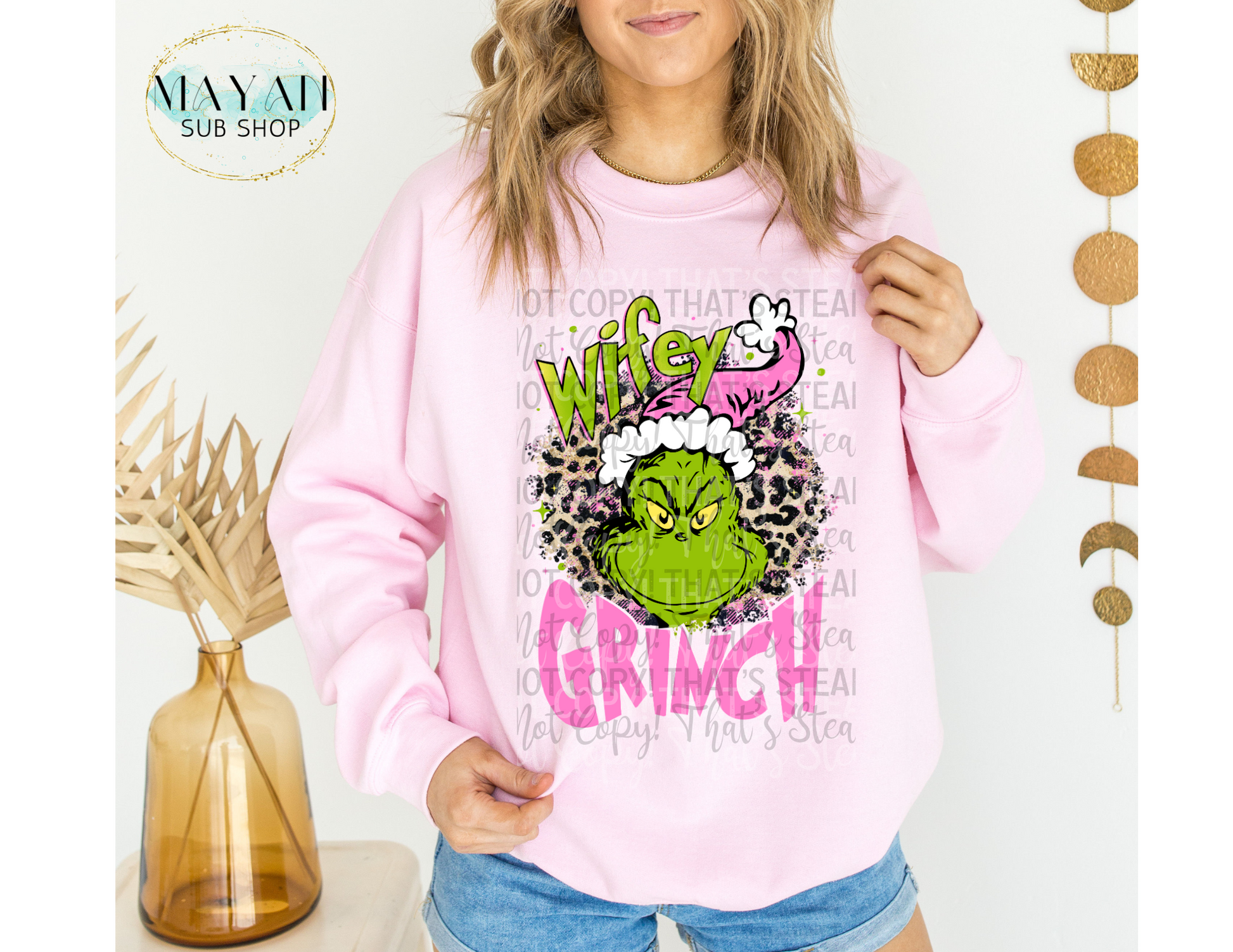 Wifey Mean One Sweatshirt - Mayan Sub Shop