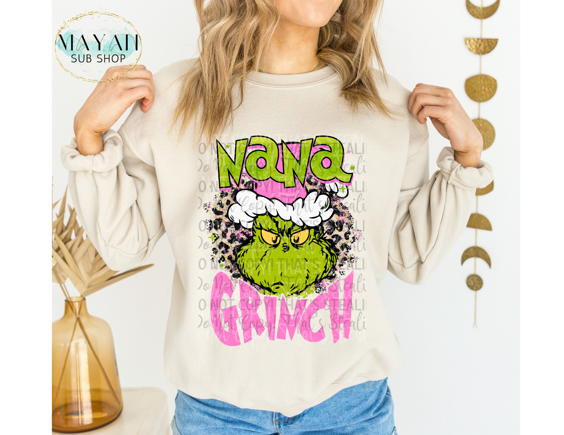 Nana Mean One Sweatshirt - Mayan Sub Shop