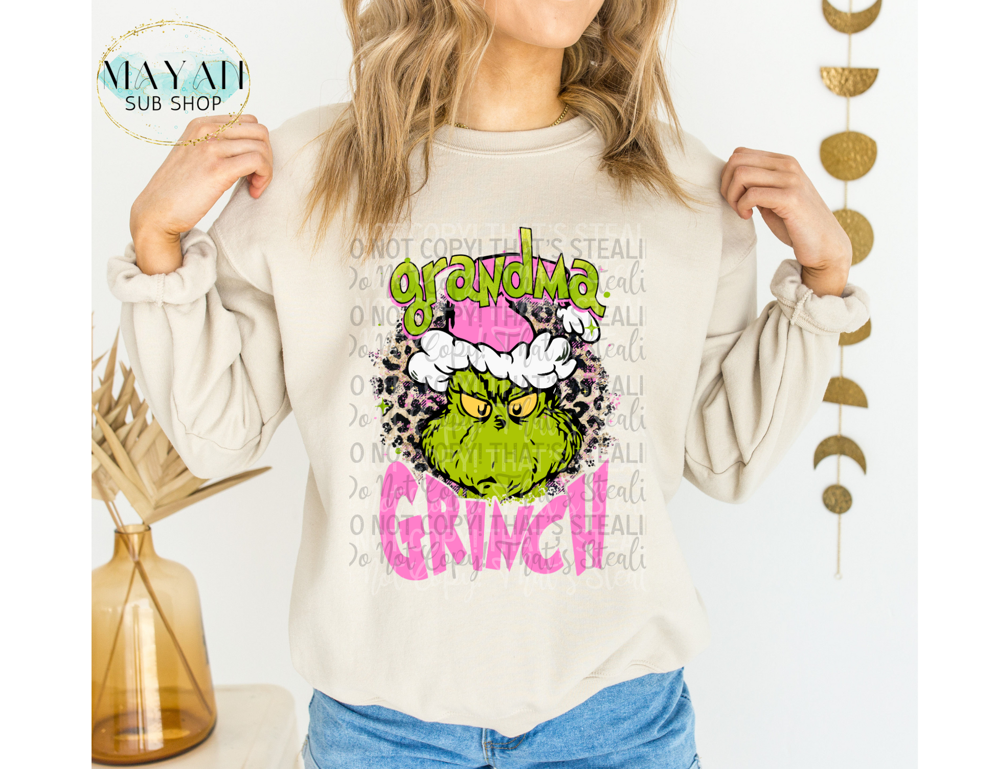Grandma Mean One Sweatshirt - Mayan Sub Shop