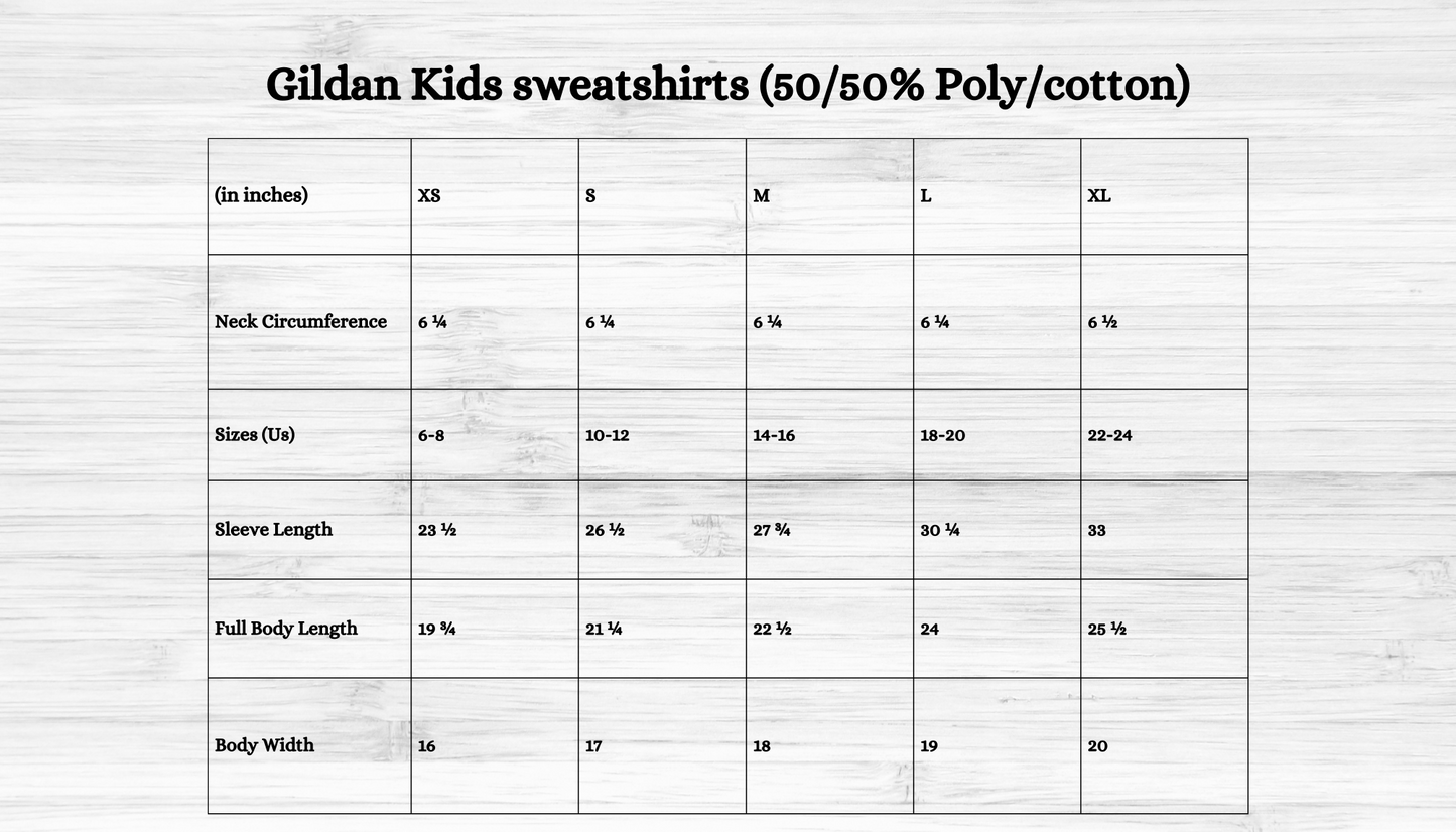 Built My Way to 100 Days Kids Sweatshirt - Mayan Sub Shop