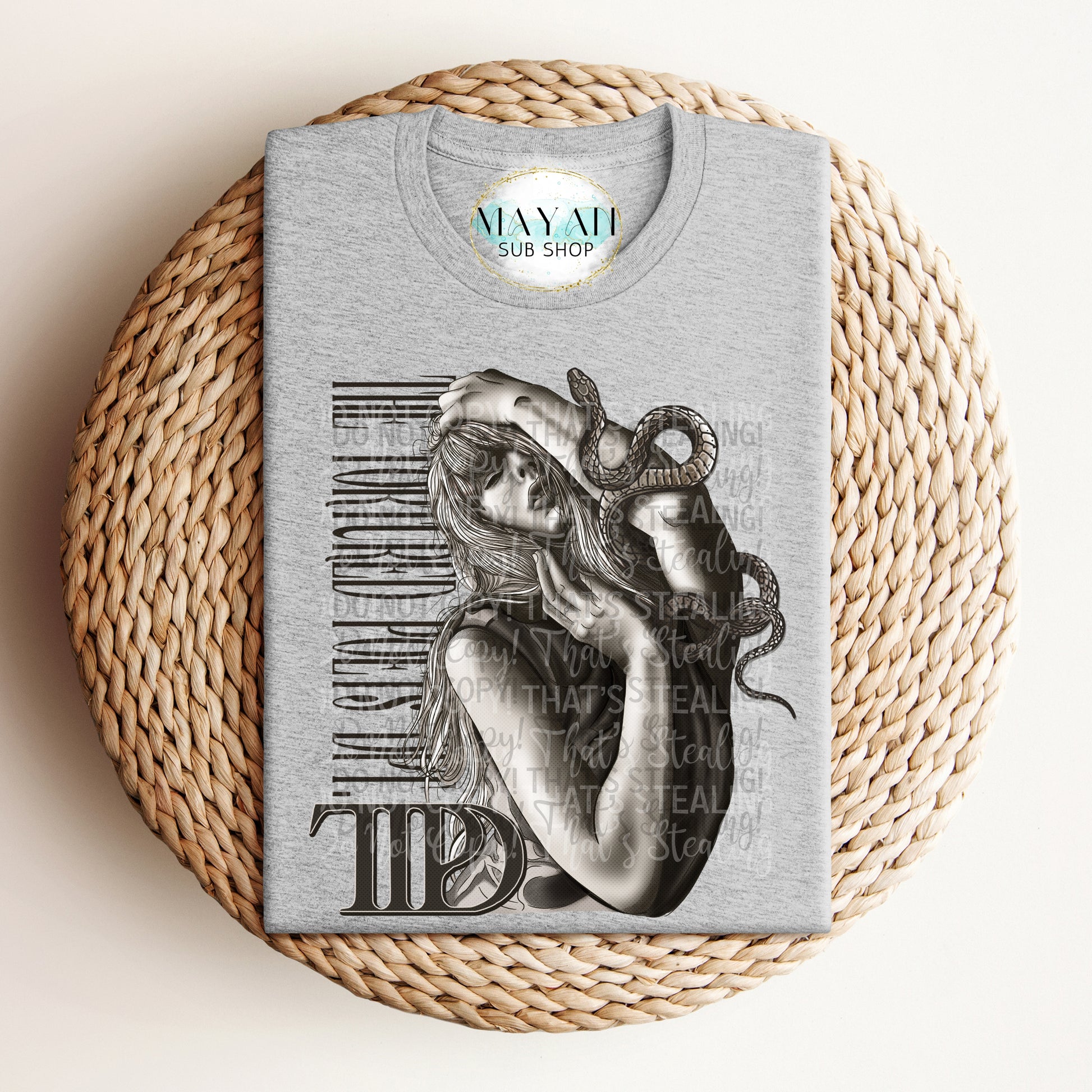 Snake T.T.P.D. Shirt - Mayan Sub Shop