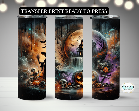 Halloween Transfer Print