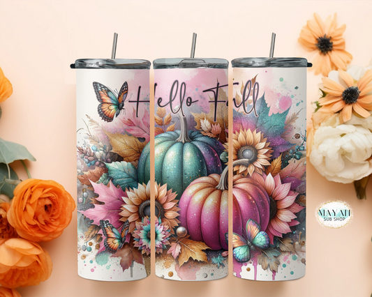 Hello Fall tumbler. -Mayan Sub Shop