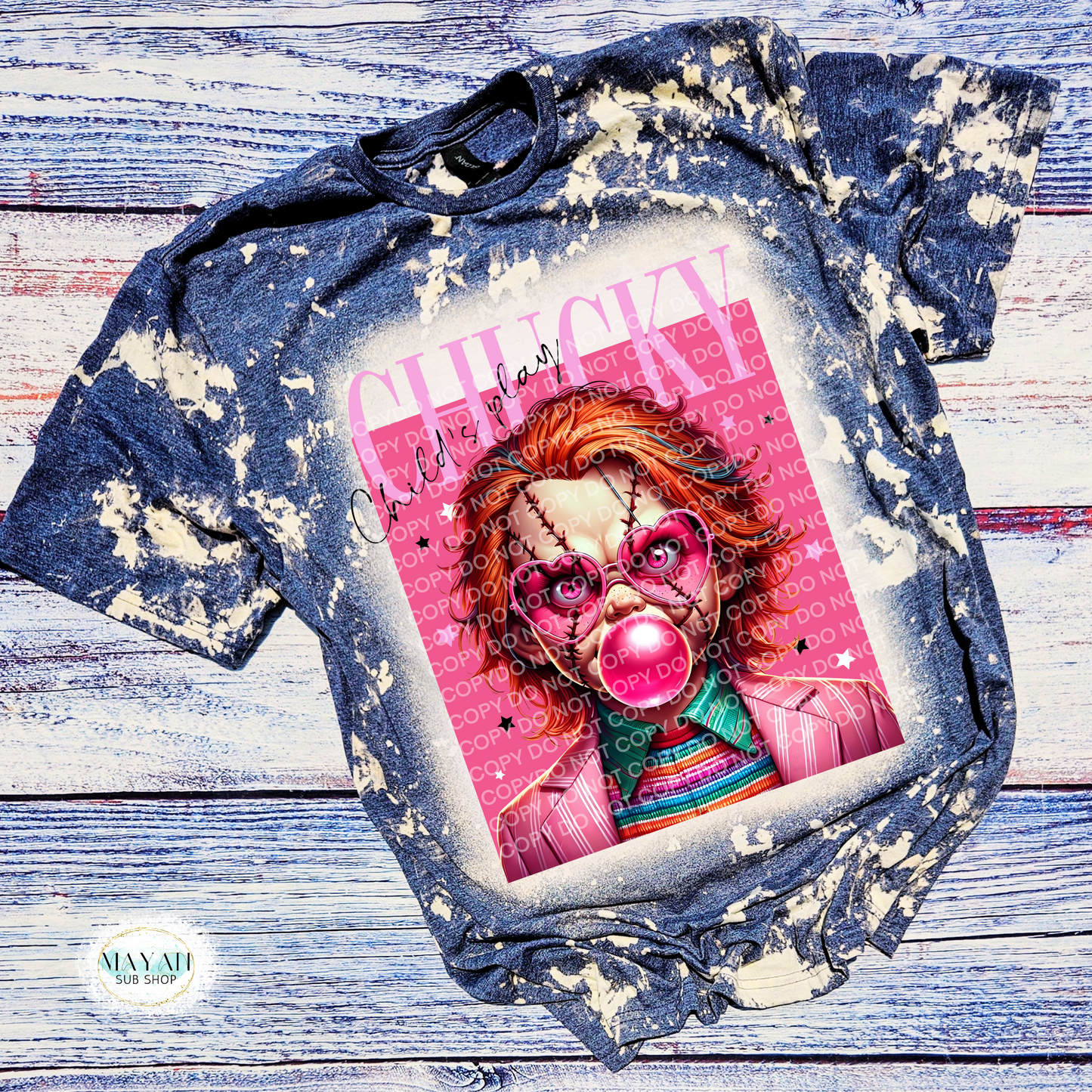 Chucky Bleached Tee