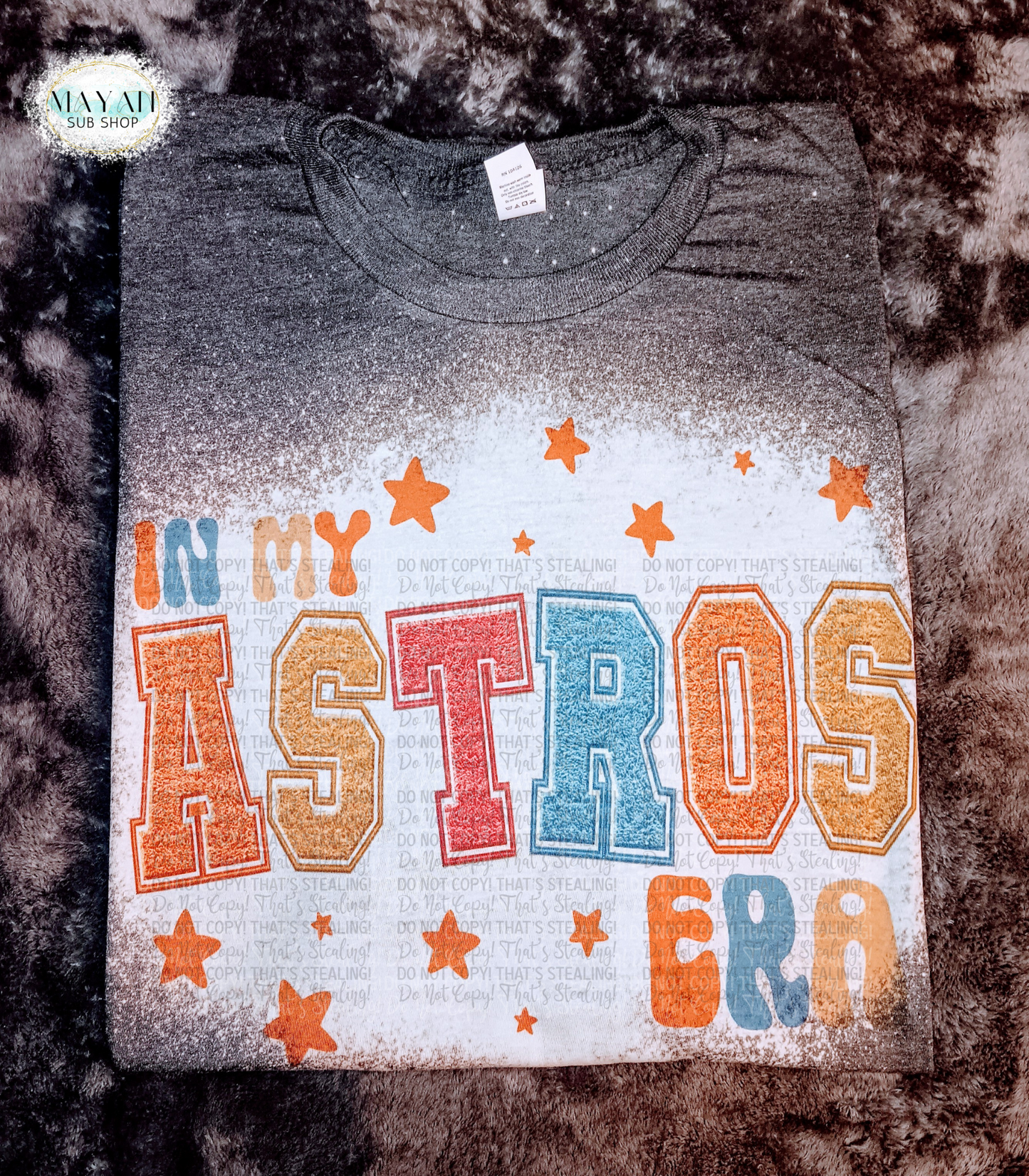 Astros Era Bleached Tee