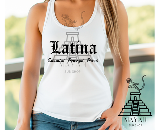 Latina tank top - Mayan Sub Shop