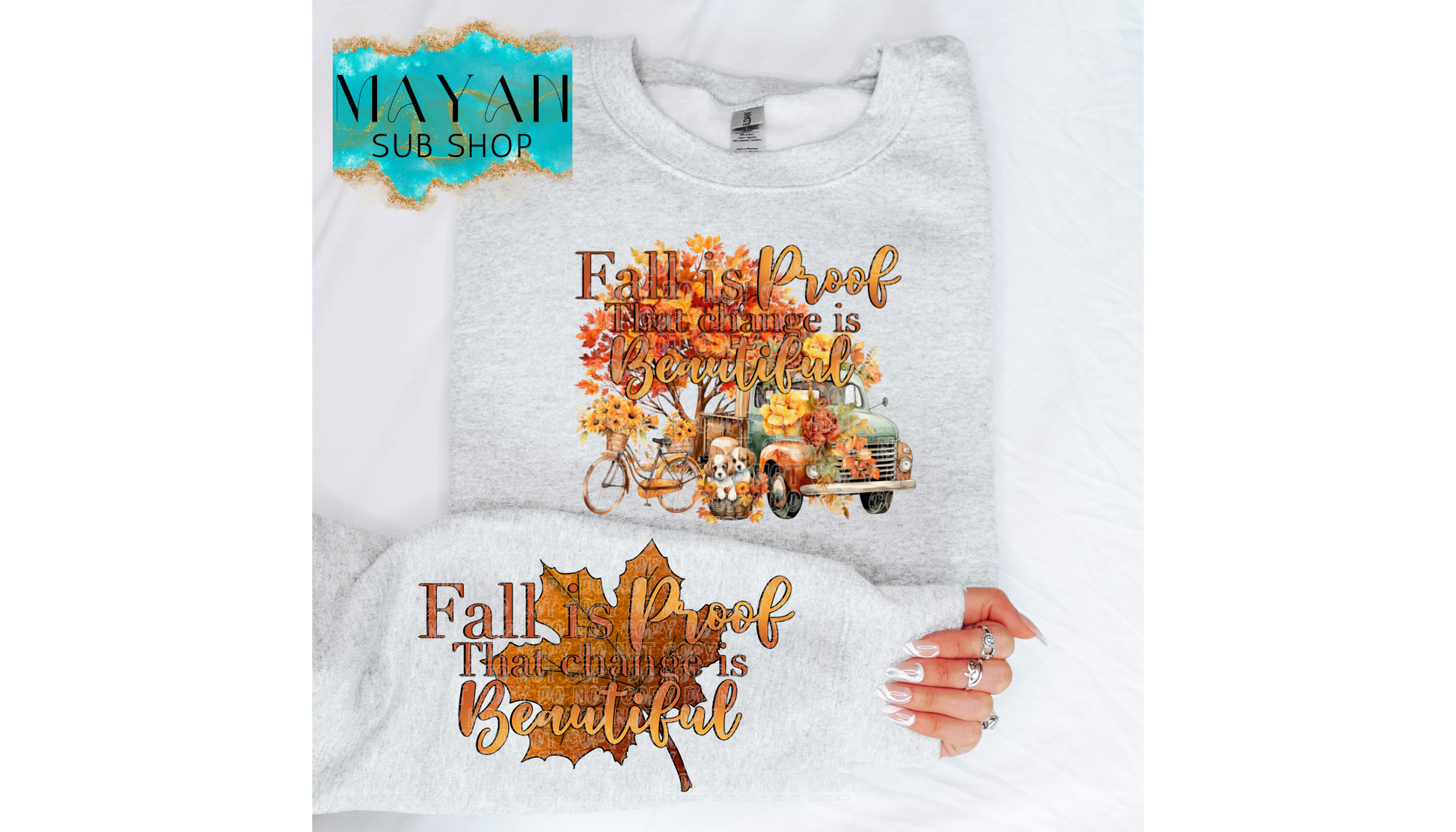 Fall Is Proof Sweatshirt - Mayan Sub Shop