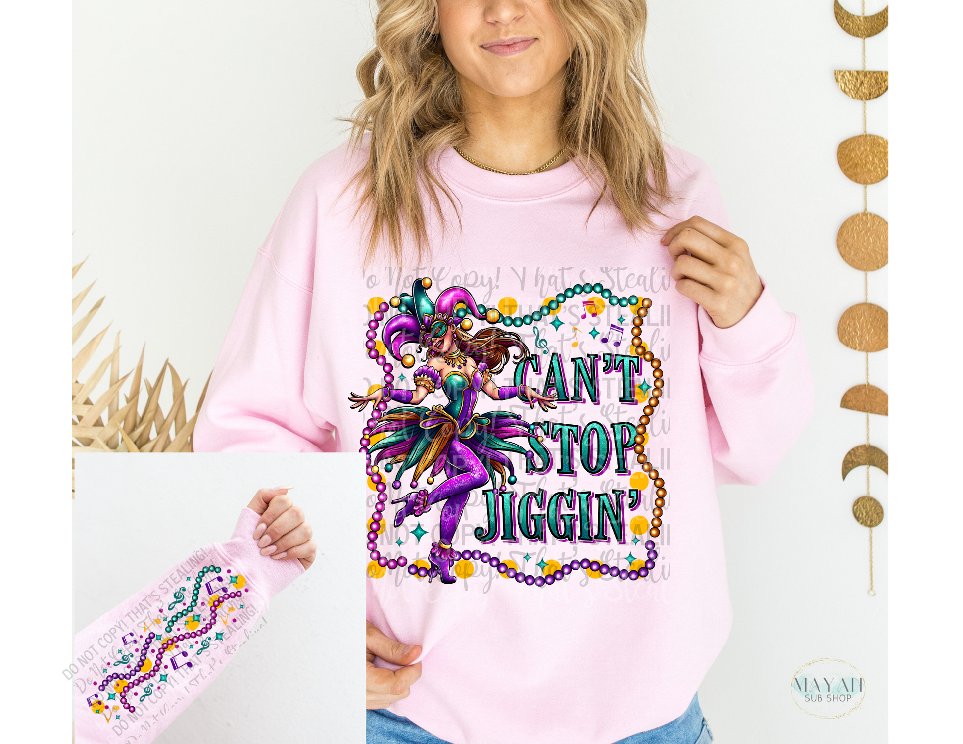 Can't Stop Jiggin' Sweatshirt - Mayan Sub Shop