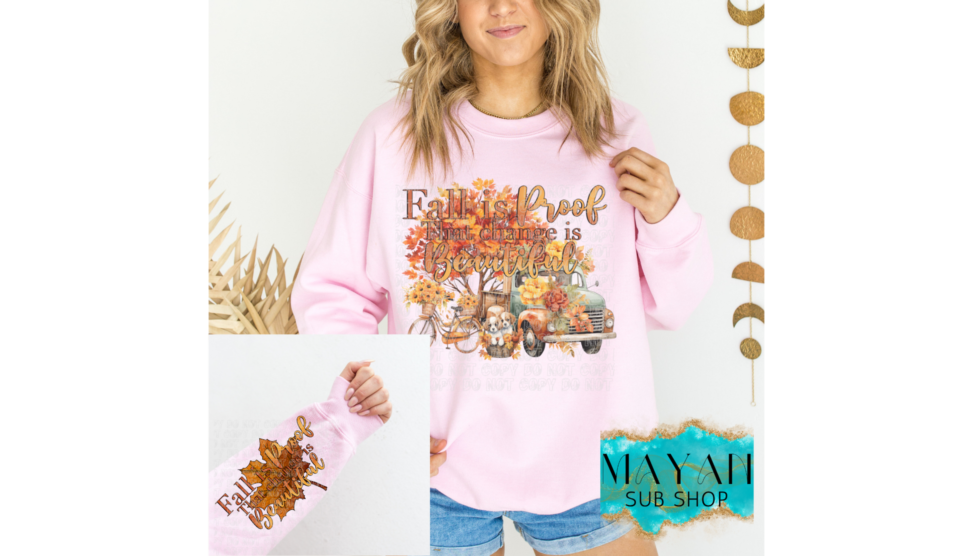 Fall Is Proof Sweatshirt - Mayan Sub Shop