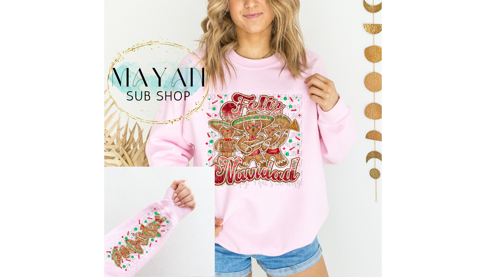 Feliz Navidad Sweatshirt - Mayan Sub Shop