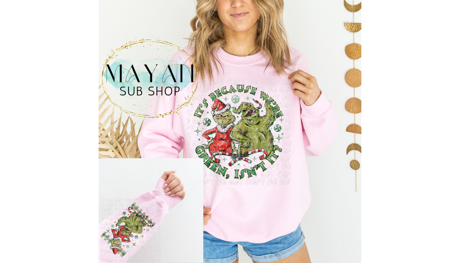 The Green Guys Sweatshirt - Mayan Sub Shop