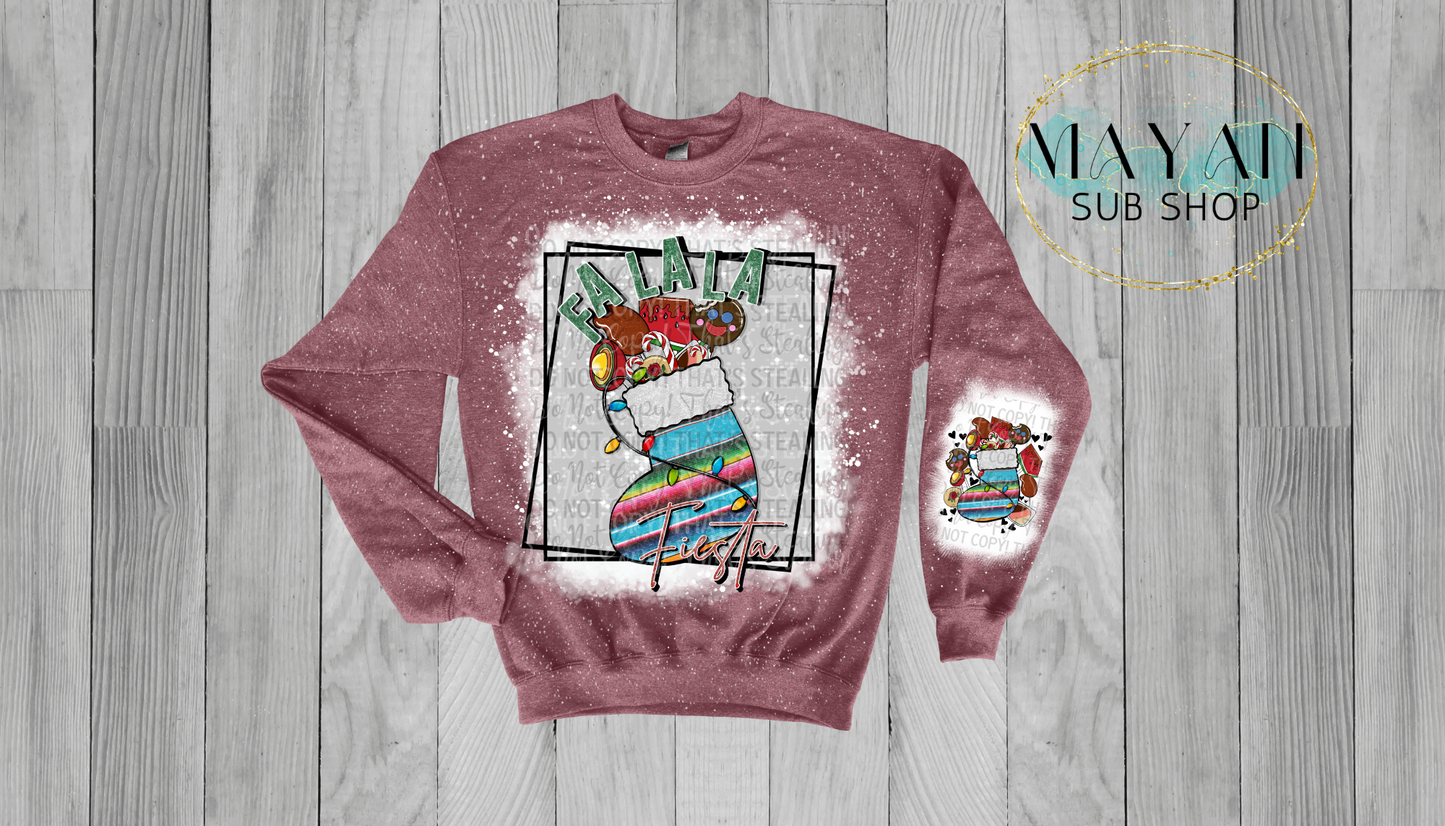 Falala Fiesta Bleached Sweatshirt - Mayan Sub Shop