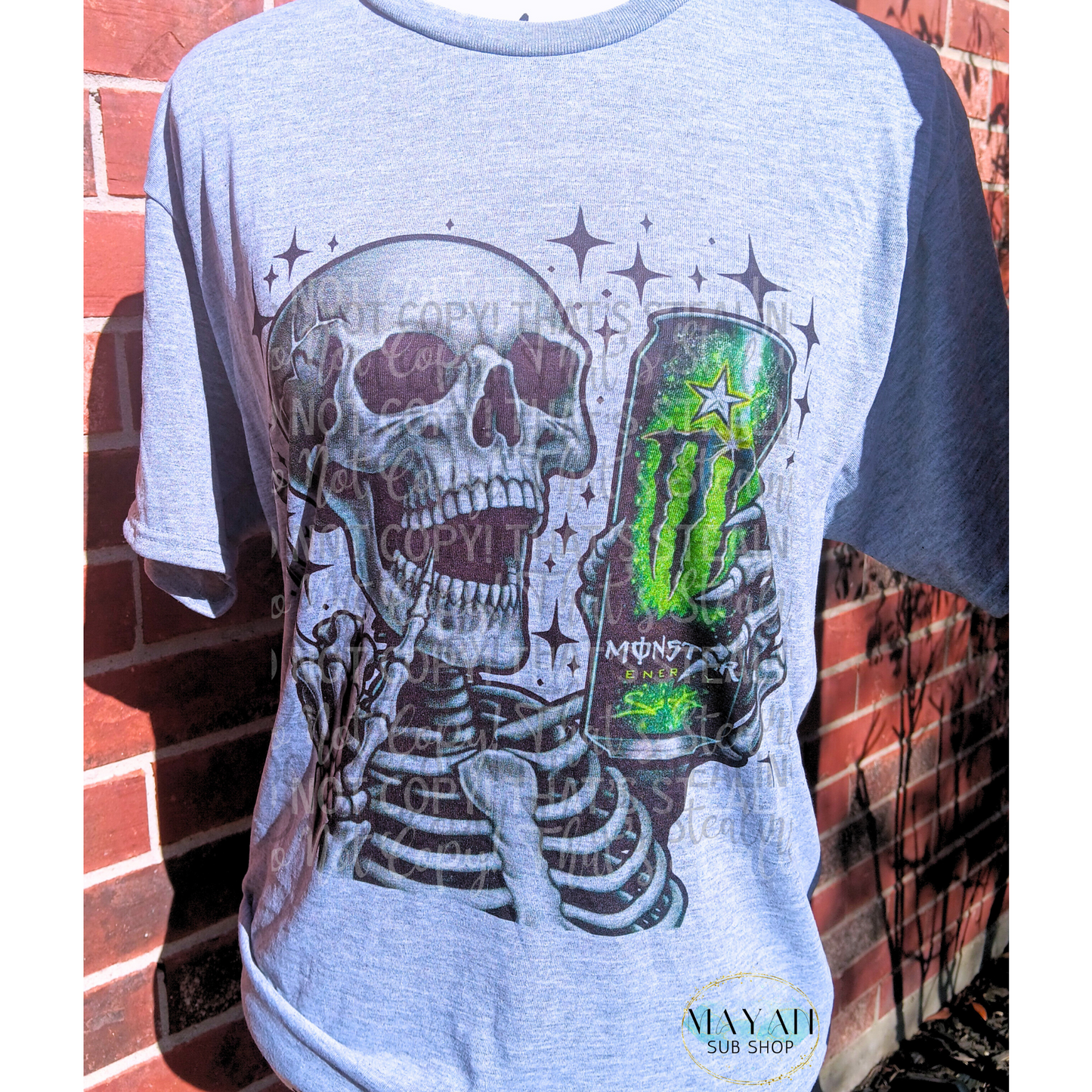 Energy Skellie Shirt - Mayan Sub Shop