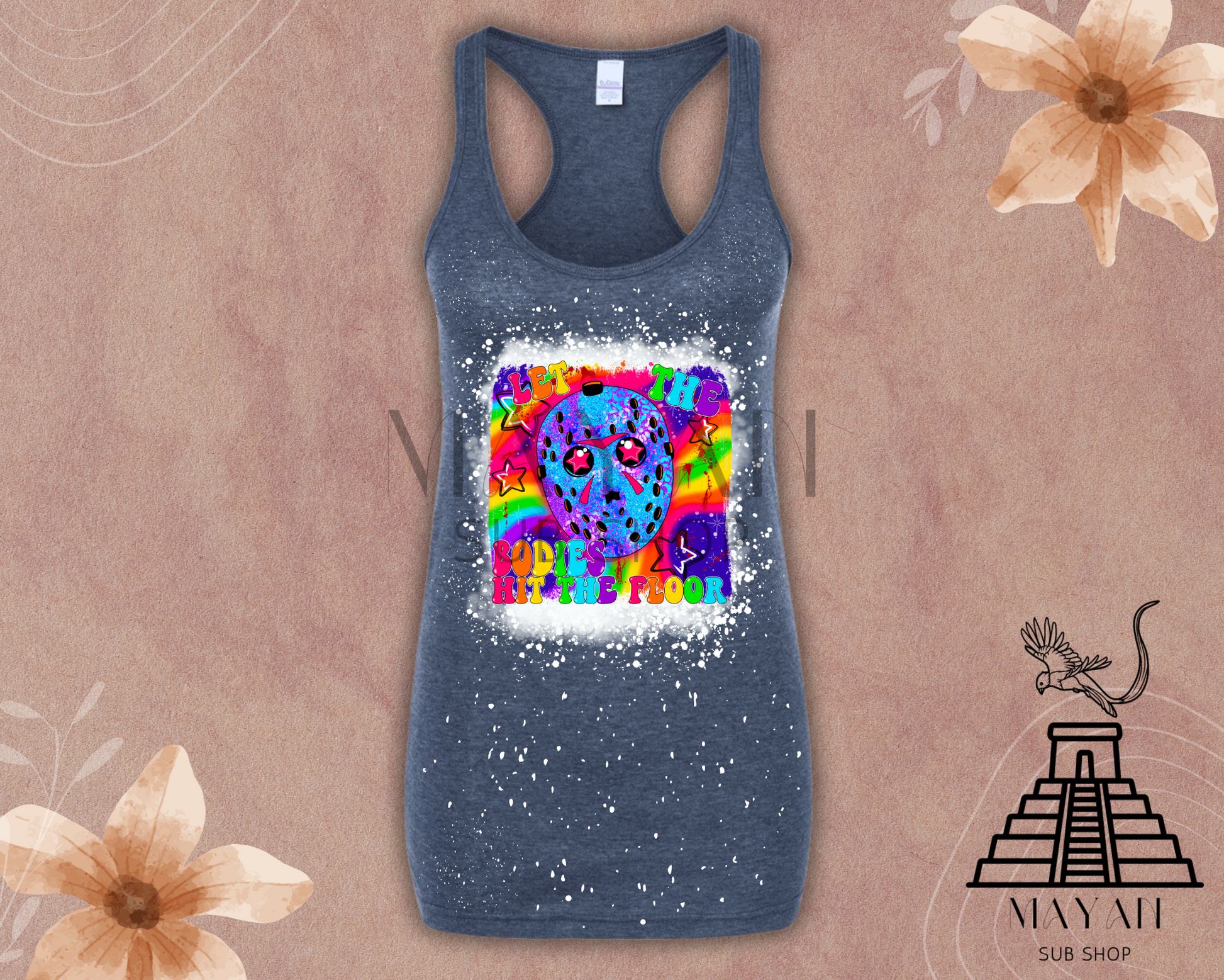 Let the bodies hit the floor tank top - Mayan Sub Shop