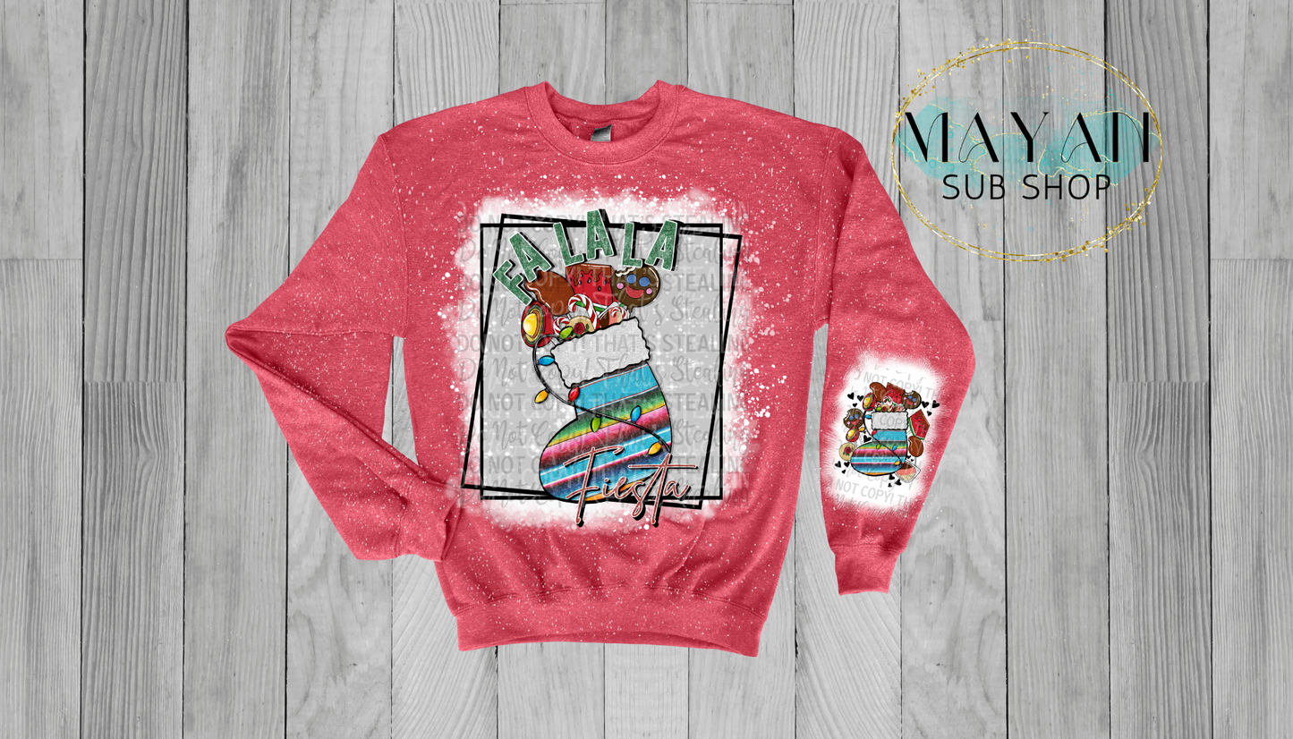 Falala Fiesta Bleached Sweatshirt - Mayan Sub Shop