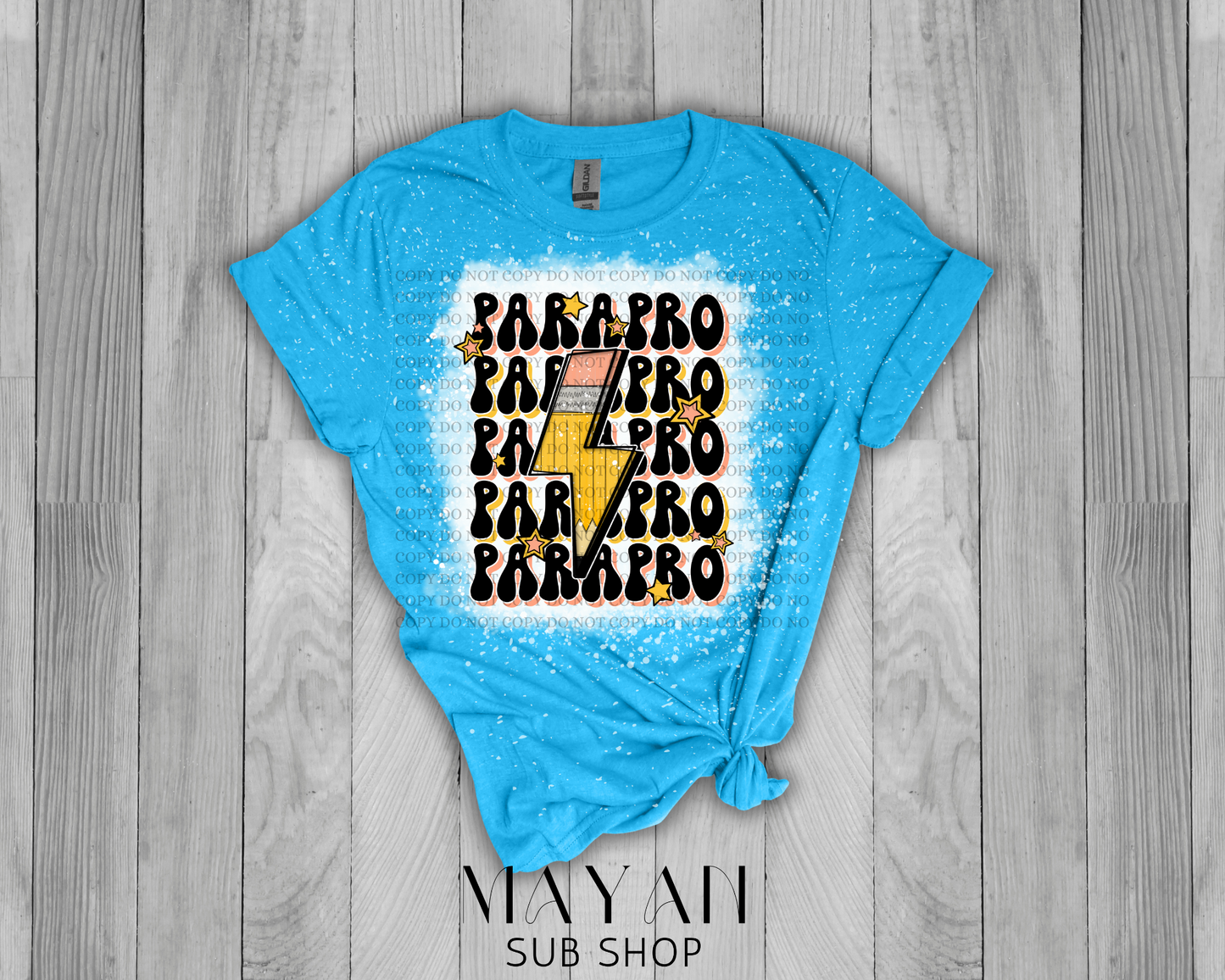 Parapro Retro Bleached Shirt - Mayan Sub Shop