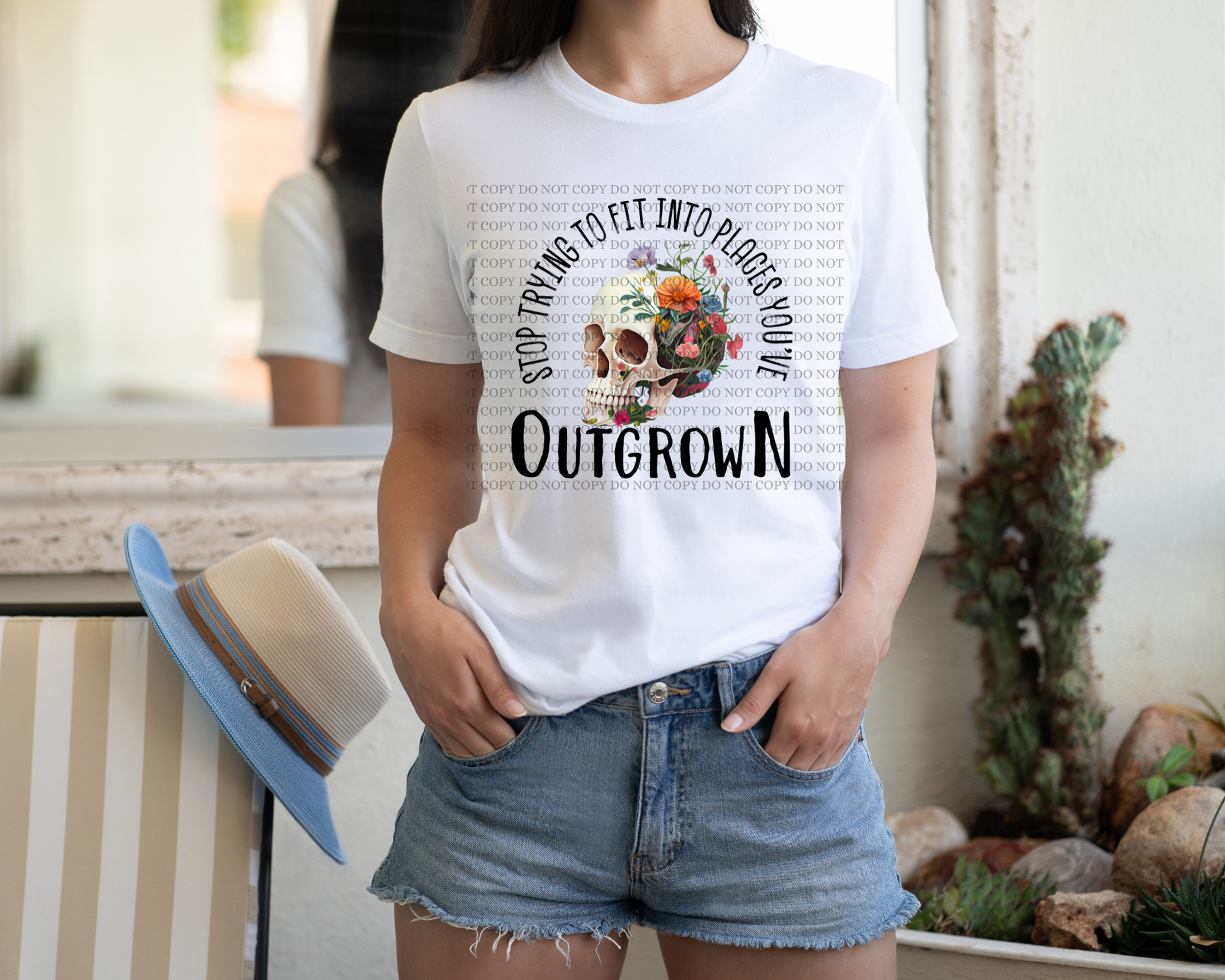 Outgrown in a white shirt. - Mayan Sub Shop