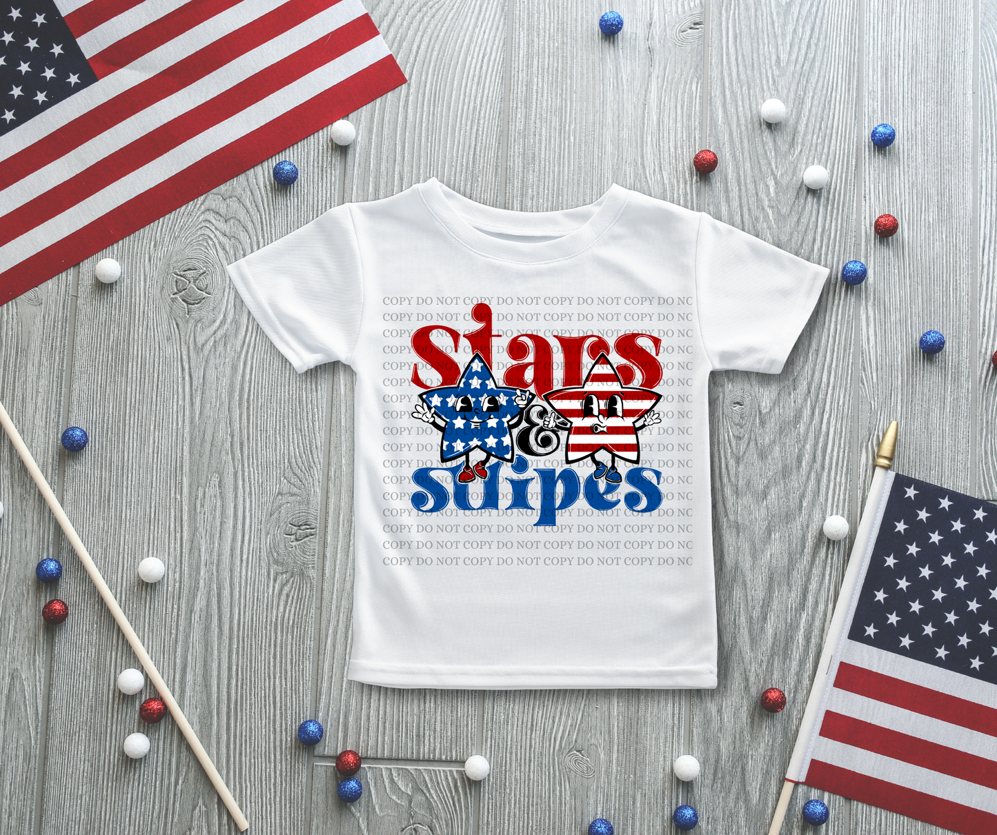 Stars and Stripes Kids Shirt - Mayan Sub Shop