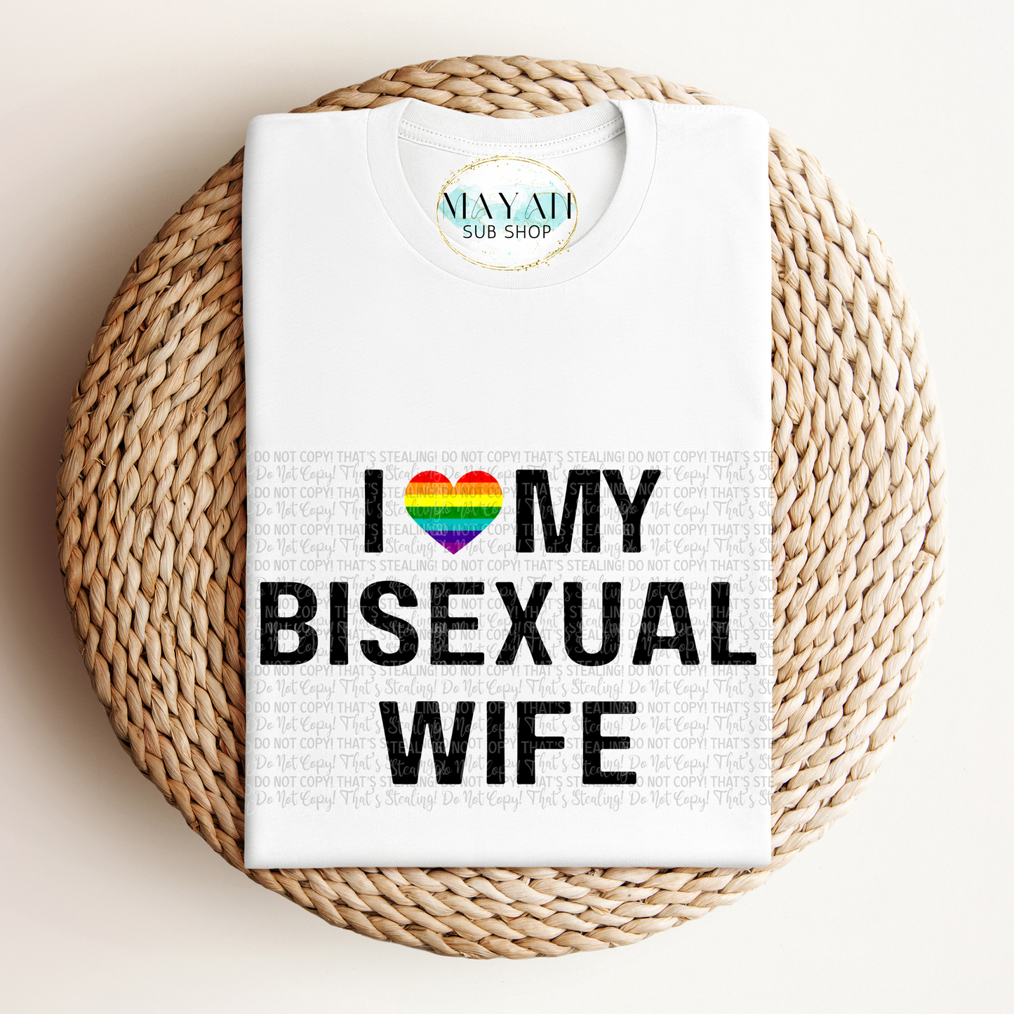 I Love My Wife LGBT Shirt