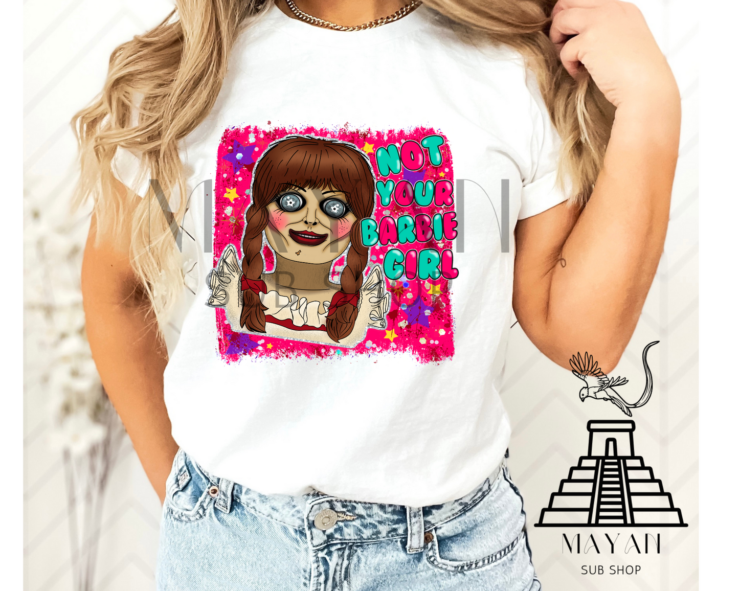 Not your girl shirt - Mayan Sub Shop